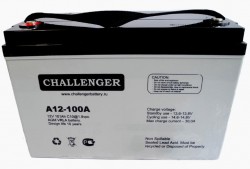 Аккумуляторная батарея AGM 100 Ah CHALLENGER A12-100