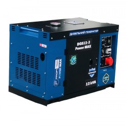 Трехфазный дизельный генератор 10 кВт PROFI-TEC DGS12-3