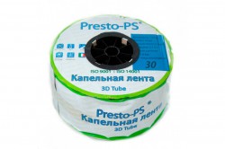 Лента капельного полива Presto PS 3D Tube 1000/30