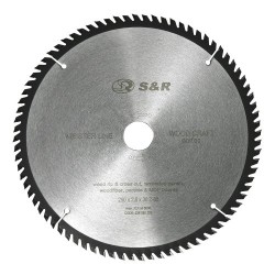 Циркулярный диск по дереву S&R Wood Craft 250/80