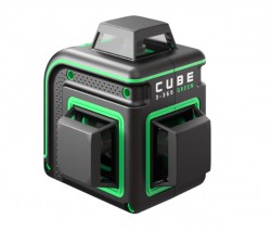 Лазерный уровень зелёный ADA Cube 3-360 Green Ultimate Edition