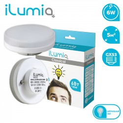 Светодиодная LED лампа ILUMIA GX53/4000K