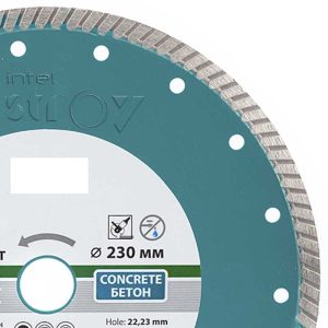Диск сегментный алмазный по бетону Krohn 230 mm