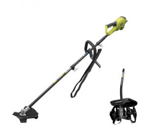 Электрокоса с насадкой культиватор Ryobi RBC 1020 SET