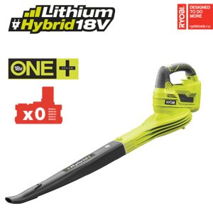 Воздуходувка гибридная Ryobi ONE+ OBL1820H