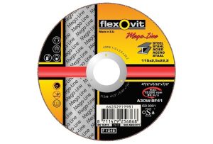 Диск отрезной по металлу Flexovit Mega-Line A30W F3076