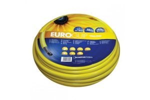 Шланг садовый TECNOTUBI EuroGuip Yellow 25m, 1/2"