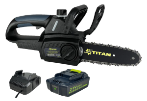Мини пила цепная Titan-Core PCS1221B SET