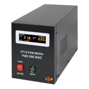 Источник бесперебойного питания 560 Вт Logic Power PSW 800VA Black