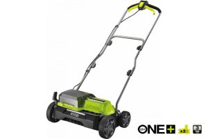 Скарификатор аэратор для газона Ryobi ONE+ RY18SFX35A-240