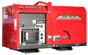 Двухцилиндровый #дизельный генератор Elemax SH07D