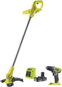 Набор триммер и шуруповерт Ryobi ONE+ RY18LT23ADD2-120