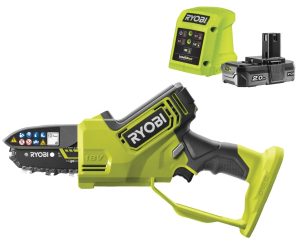 Бесщеточная цепная мини-пила Ryobi ONE+ RY18PSX10A-120