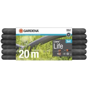 Шланг текстильный для полива Gardena Liano Life Set 13 мм (1/2") 20 м