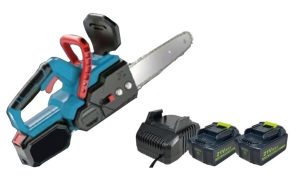 Пила цепная аккумуляторная 21В, 400 мм SAKUMA BLUE CS1621B-CORE SET