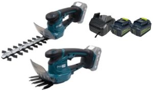 Аккумуляторные ножницы для травы и кустов SAKUMA BLUE CUM1221-CORE SET