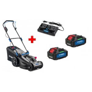 Аккумуляторная газонокосилка Hyundai LA 4043 SET