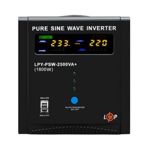 ИБП с правильной синусоидой 1800Вт Logic Power LPY-PSW-2500VA+ 24V