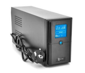 ИБП с встроенным аккумулятором 600 Вт Ritar E-RTM1000 ELF-D LCD