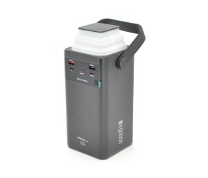 Power Bank с фонарем 80000 mAh ACL PW-152, 22.5W, 2xUSB, 4 кабеля