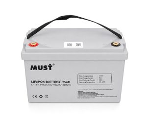 Аккумуляторная батарея LiFePO4 12,8V 100Ah MUST LP15-12100
