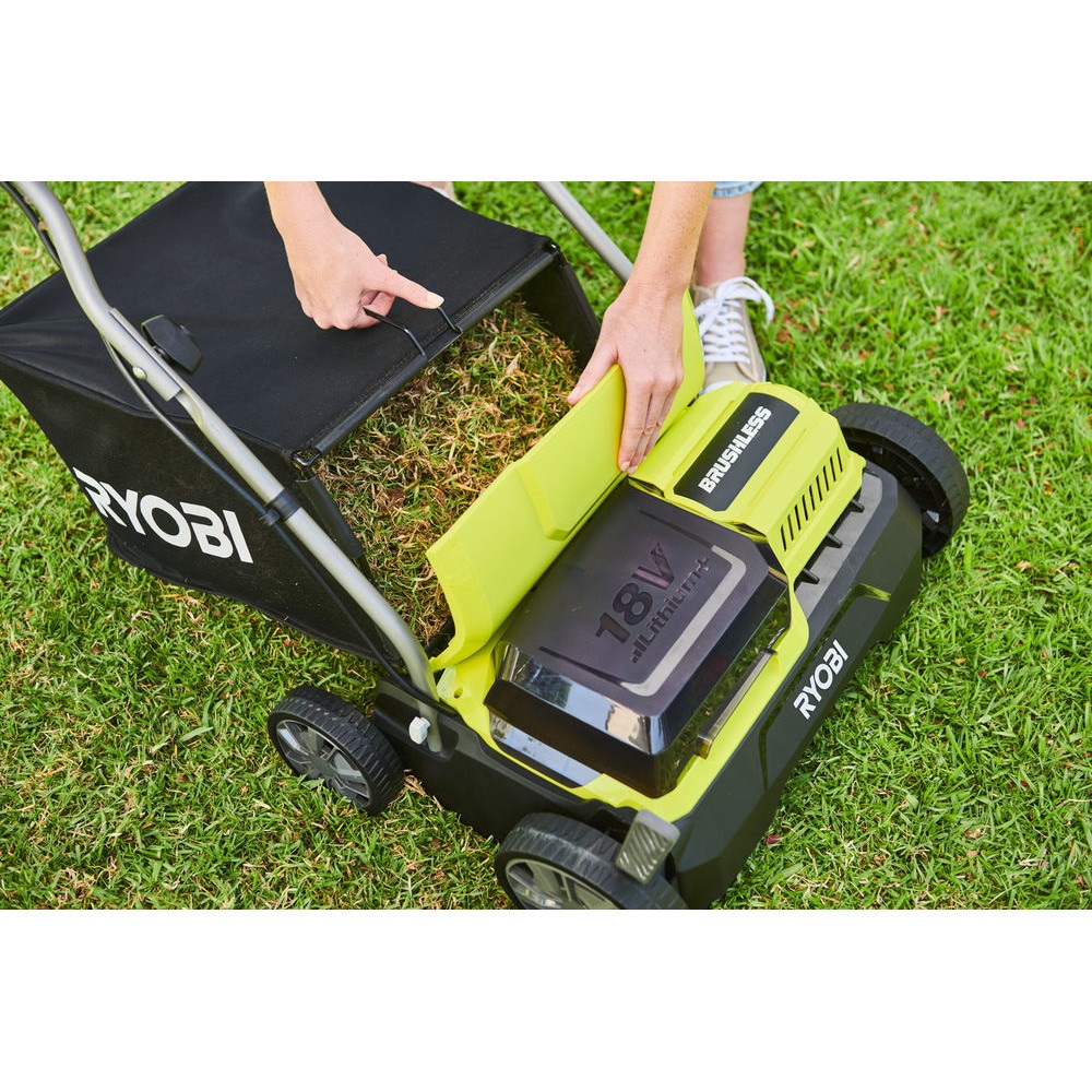 Скарификатор аэратор для газона Ryobi ONE+ RY18SFX35A-240 — изображение 5