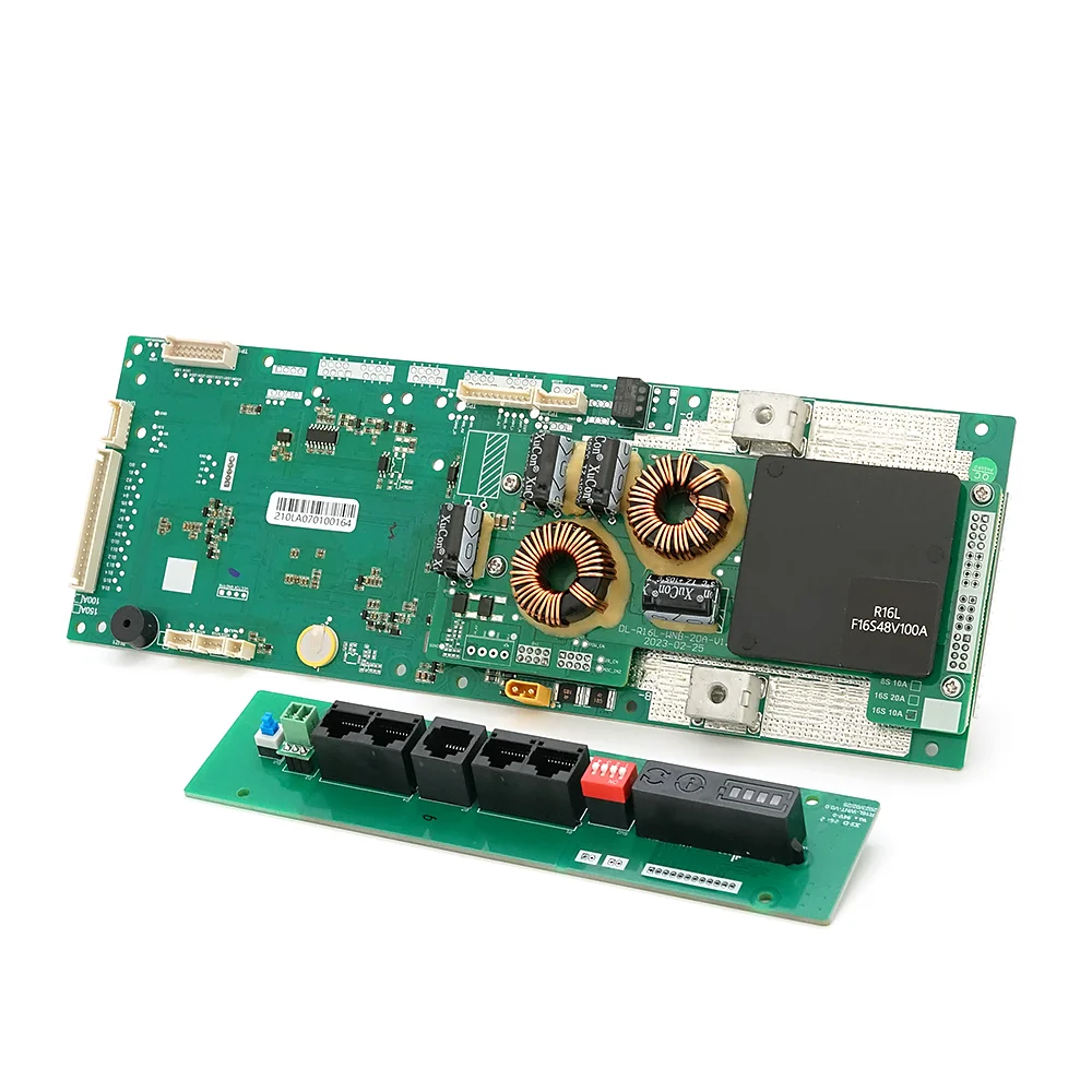 BMS плата Daly R16L-F16S48V100A LiFePO4 16S. 48V (max.58.4V). Discharge 100A. Charge 100A. CAN / RS232 / UART. NTC. TEMP control. Common Port (симметрия)