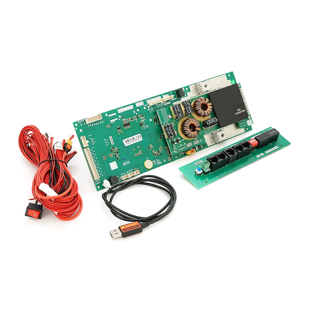 BMS плата Daly R16L-F16S48V100A LiFePO4 16S. 48V (max.58.4V). Discharge 100A. Charge 100A. CAN / RS232 / UART. NTC. TEMP control. Common Port (симметрия)