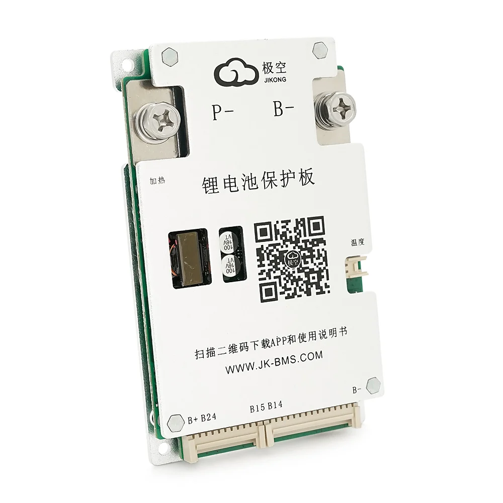 Плата BMS JiKong JK-BD6A24S6PD для Li-Ion, LiFePO4, LTO 8S–24S, 60 А