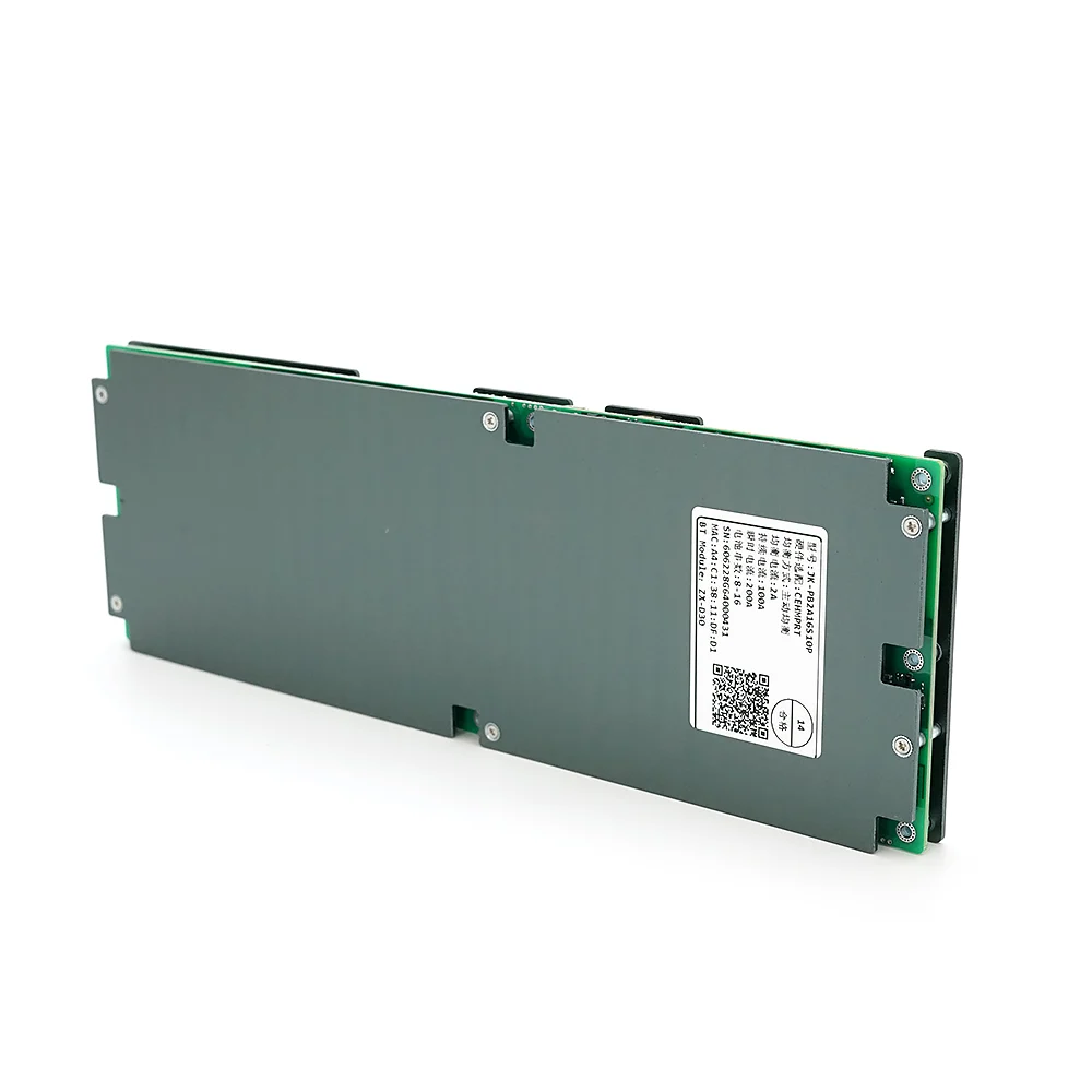 Плата BMS JiKong JK-PB2A16S10P 8S-16S, 100 А, CAN/RS232/RS485, світлодіод, 1 мО, Bluetooth