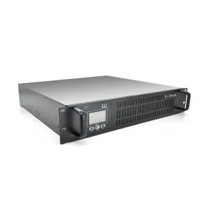 ИБП с правильной синусоидой ONLINE Ritar RT-2KS-LCD, RACK 2000VA (1800Вт), 72 В, Встроенная батарея 12V 7,5 Ah х 6 шт (482*450*87), Q1