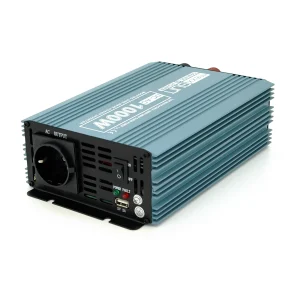 Инвертор напряжения Mexxsun MXS-1000, 12V / 220V, 1000W с модифицированной синусоидой, 1 Shuko, 1 USB, клемные провода, Q6