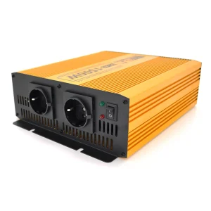 Инвертор напряжения Mexxsun MXSPSW-1500, 12V / 220V, 1500W с правильной синусоидой, 2 Shuko, клемные провода, Q4