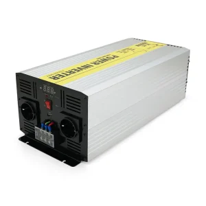 Инвертор напряжения RITAR RSC-5000, 12V / 220V, 5000W с правильной синусоидой, 2xShuko, 1xUSB, клеммные провода, клеммные колодки, BOX, Q2