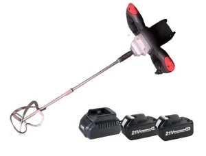 Миксер строительный бесщёточный аккумуляторный SAKUMA SMX1221B-CORE SET224SB