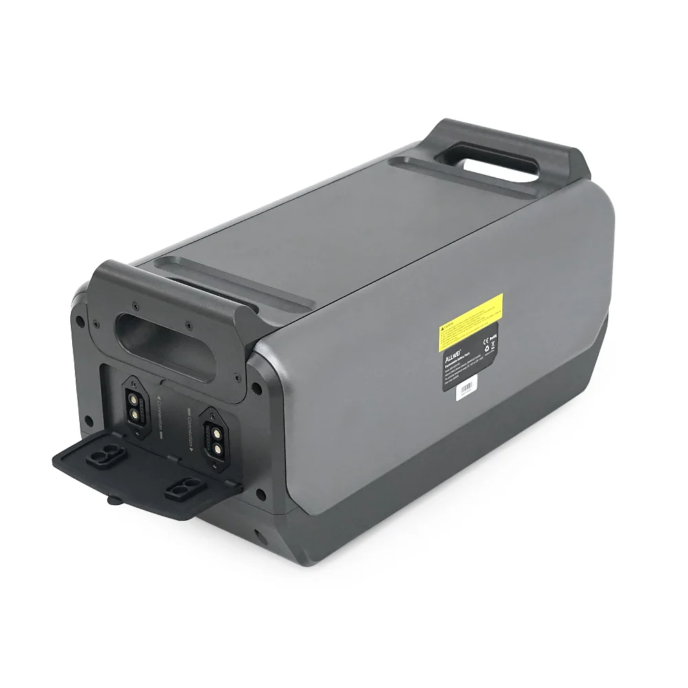 Портативная зарядная станция ALLWEI SGR-PPS2400-2PRO+BAT, 2400W / 4096Wh LiFePO₄, MPPT 500W max ХТ60 / 12 - 60 В / 10 А, 2xDC5521-12V-12A, CarPort-12V-12A, 3xAC230V, 2xUSB-A-18W, 2xUSB-C-100W, Wi-Fi, charge 1.5 h, 480x260x535 мм, 42.5кг