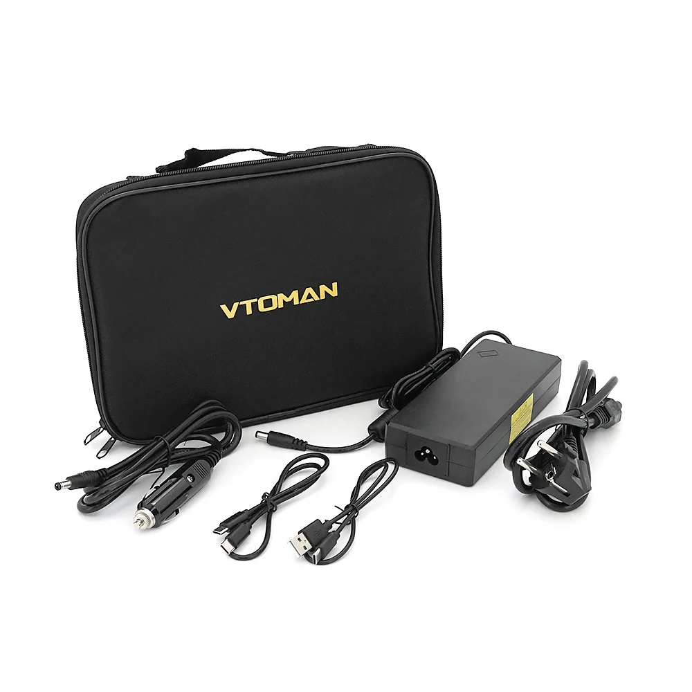 Портативная зарядная станция VTOMAN Jump 1500X, 1500(max3000) Вт, LiFePO4 828 Втч (max2376 Втч), 230В, выход 3x230В / 1500Вт,2x12В / 10А,4xUSB-A,2xType-C PD100Вт, прикуриватель12В / 10А, 36х27х28 см;20 кг